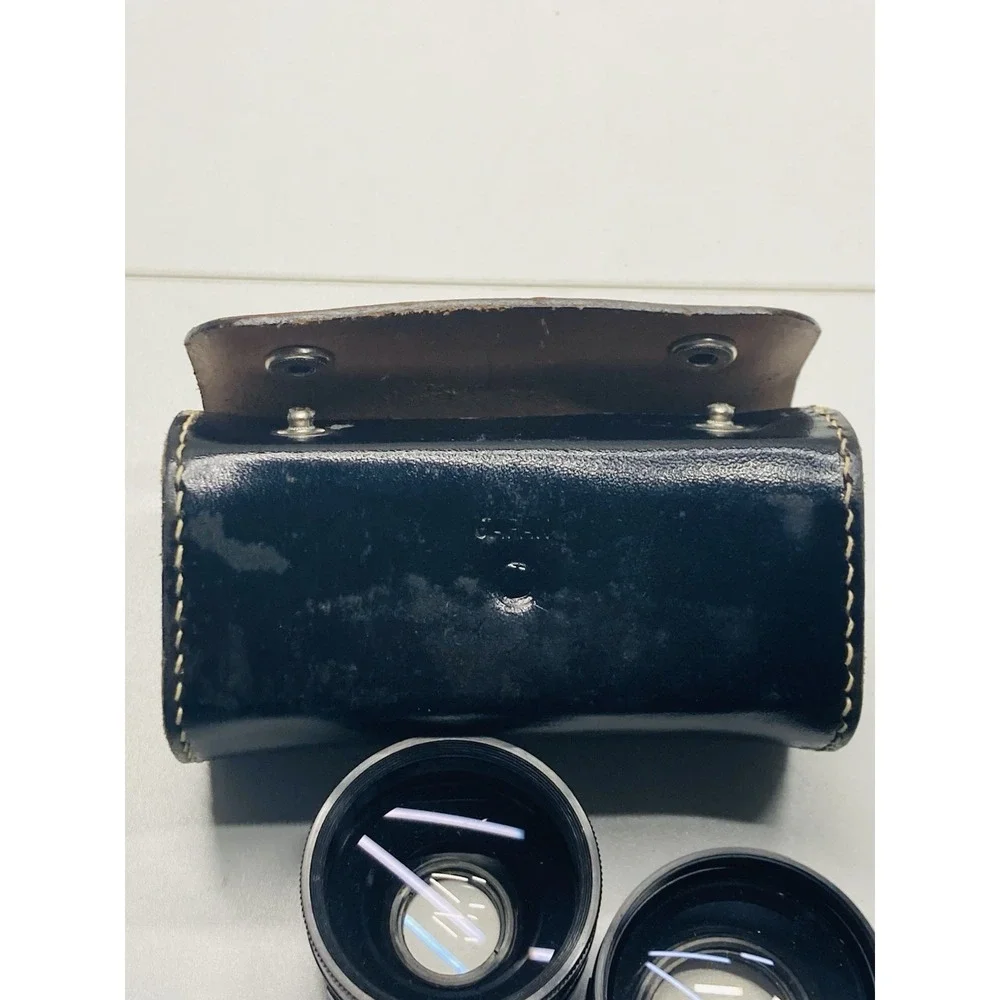 Bencor Case, Lens Auxiliary Wide Angle Lens and Telephoto Lens MADE IN JAPAN